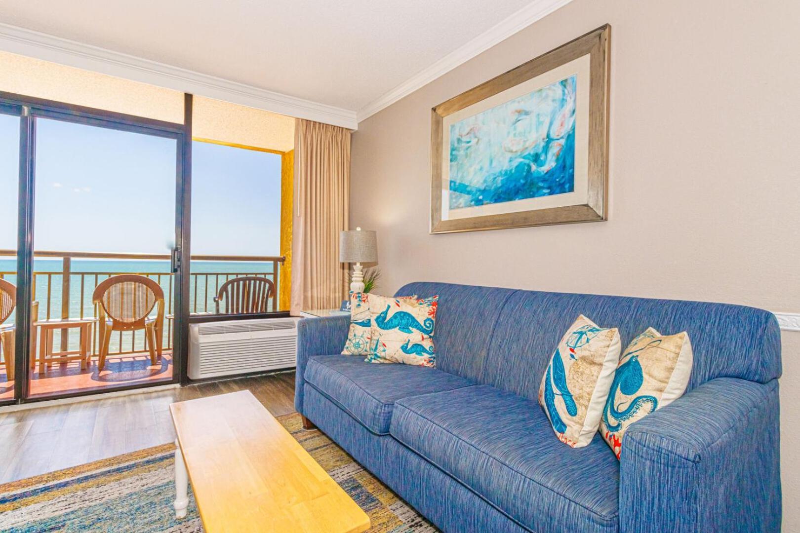 Oceanfront 1 Bedroom Suite With Beautiful Decor And Accents Caravelle Resort 1039 Sleeps 6 Guests Myrtle Beach Exterior foto